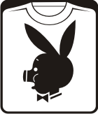 Прикольные футболки: PLAYBOY пятачок